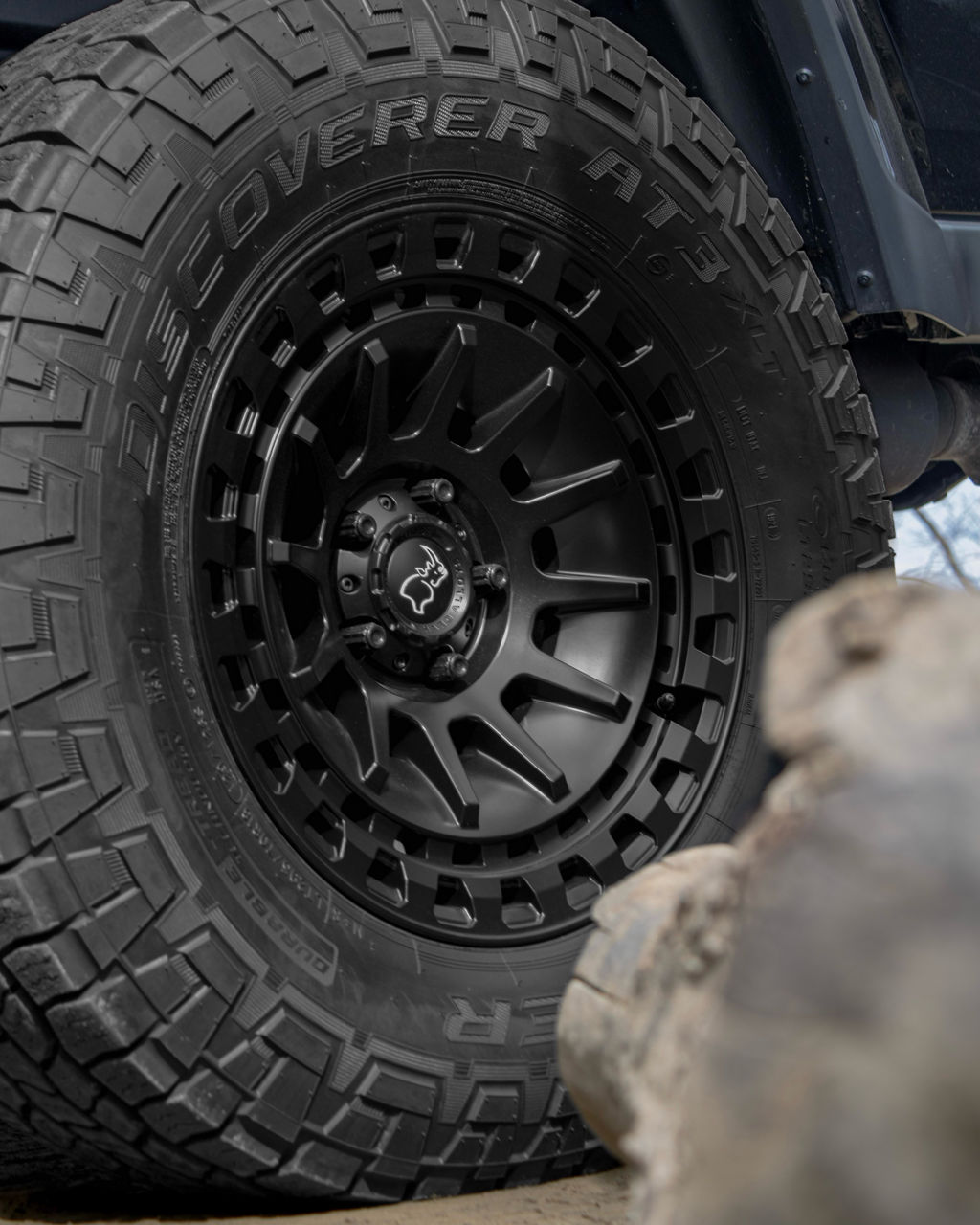 2021 Jeep Gladiator Black Rhino BARRAGE Black Black Rhino